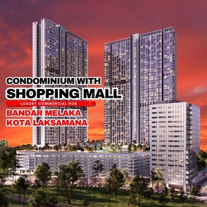 Condominium in Kota Laksamana (Melaka Main Town) with Shopping Mall