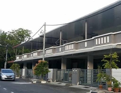 Double Storey Terrace[SIMPANG AMPAT]UNFURNISHED READY TO MOVE IN !!!