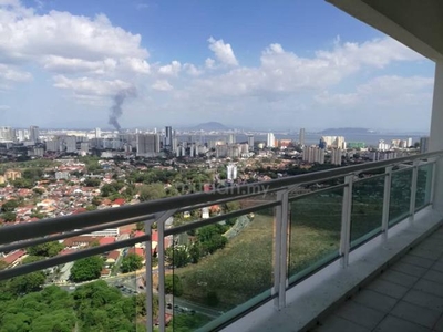 Duplex rooftop garden penthouse at Shineville Park, Ayer Itam, Penang