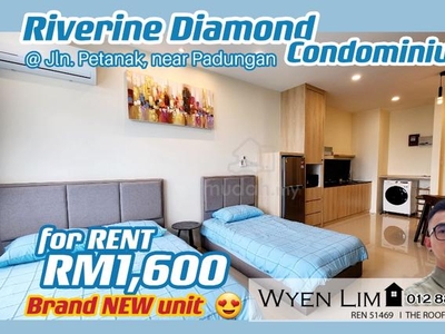 [FOR RENT] Riverine Diamond Studio unit @ Jln. Petanak
