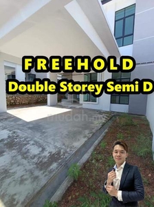 FREEHOLD Double Storey Semi D , Taman Vista Belimbing , Durian Tunggal