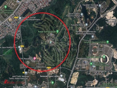 Land For Sale! Located At Petra Jaya Near Kelab Golf Sarawak