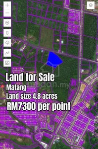 Matang 4.8 Acres Land