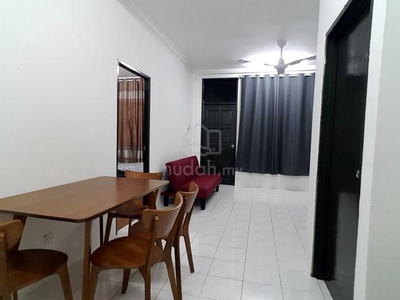 Matang Partial Furnished Aircond Apartment for Rent!