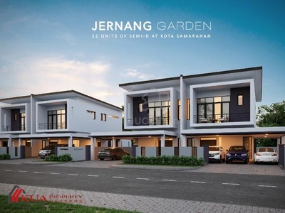 New Double Storey Semi-D House FOR SALE! at Jernang Garden Samarahan