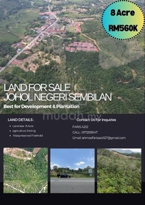 PALING MURAH Tanah Pertanian johol Kuala Pilah Negeri Sembilan