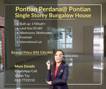 Pontian Perdana @ Pontian-Single Bungalow House