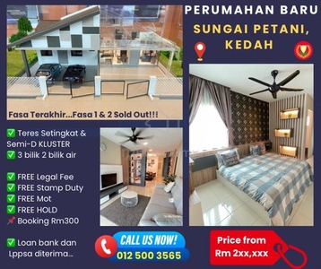Rumah Mampu Milik Sungai Petani Kedah. Projek Perumahan Baru.. Limited