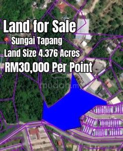 Sungai Tapang 4.376 Acres Land