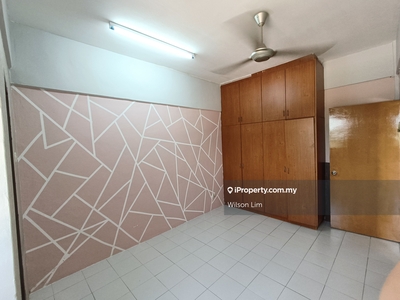 Well maintained and renovated balcony at Prima Baru Apartment Klang