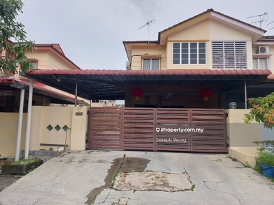 Bandar Lahat Baru Double Storey Corner House For Rent