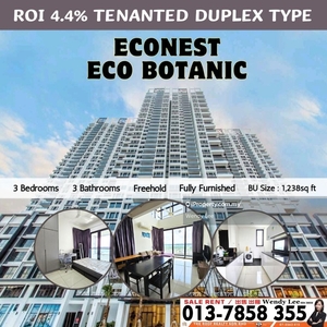 Eco Nest Duplex Tenanted Unit For Sale