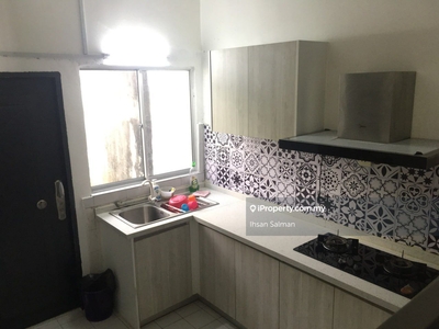 Facing Open Walking distance to Masjid Renovated kitchen cabinet