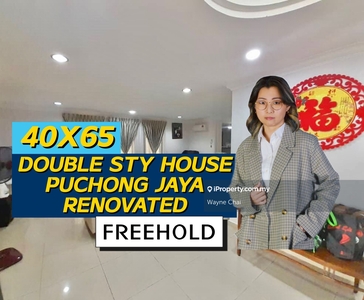 Freehold Corner Lot Double Storey Terrace House Bandar Puchong Jaya
