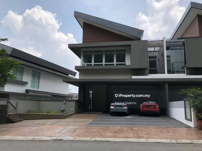 Gated and guarded 4 storey Semi-D in Damansara