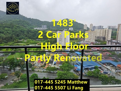 Iconic Skies Condominium- Renovated - 1483' - 2 Car Parks - Sungai Ara
