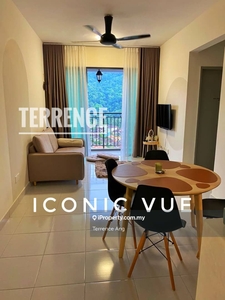 Iconic Vue Apartment, Fully Renovated, Hill View, 1cp, Batu Ferringhi