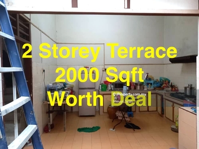Lorong kampung melayu 2 storey terrace good deal rare in market