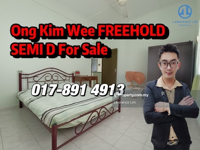 Near Jonker Street School Ong Kim Wee Freehold 2sty Semi D For Sale