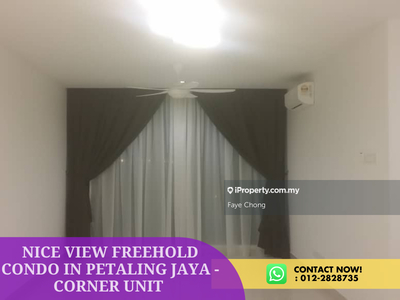 Nice View Freehold Condominium In Petaling Jaya - Corner Unit