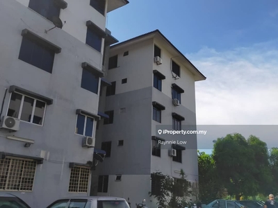 Solok Sungai Pinang Flat 2-Rooms 600sqft Partly Furnished Nr Automall