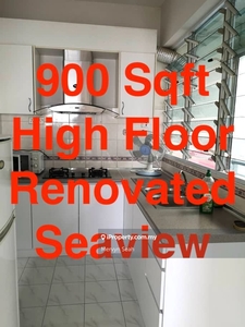 Sri Perdana 900 Sf High Floor Renovated Seaview Unit Good Deal