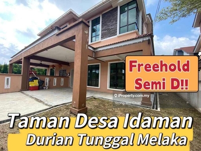 Taman Desa Idaman Durian Tunggal Freehold Semi D With Half Renovation