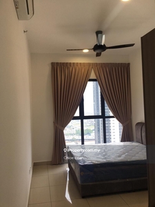 Trion @ KL 250sqft Dual Key Small Room Brand New Unit For Rent