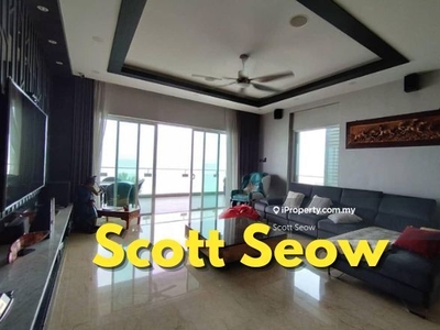 Unobstructed sea view unit, fully furnished @ 1 Tanjung