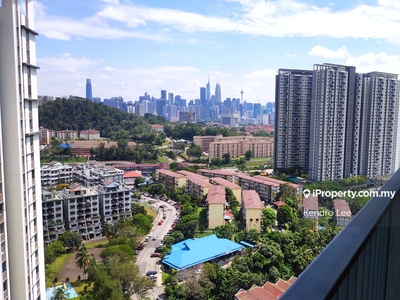 3 Rooms Partially Furnished Facing KLCC, 2 Carpark, 8KM Drive to KLCC