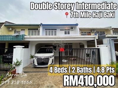 7th Mile Haji Baki 4.8 Pts Double Storey Intermediate