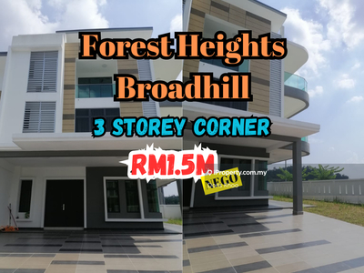 Brand New 3 Sorey Corner Lot With Lift at Forest Heights For Sale