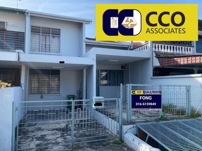 Canning Garden, Ipoh - FREEHOLD 1.5 Storey Terrace House Good Condition (For Sale)