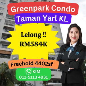 Cheap Rm466k Greenpark Condominium @ Taman Yarl Kl