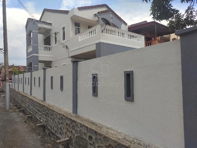 Corner Double Storey House For Sales