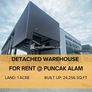 Detached Factory For Sale at Alam Jaya Industrial Park