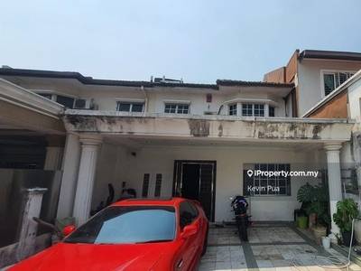 Double Storey (5 rooms) with longer land lot size (108ft) for sale