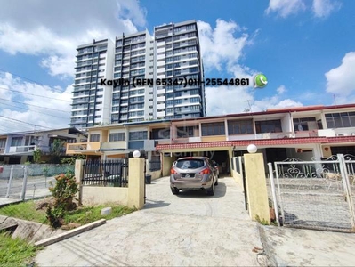 Double Storey intermediate terrace house at Central Timur for sale