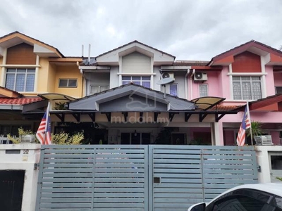 FREEHOLD EXTENDED 2 Storey House Seri Putra Bangi