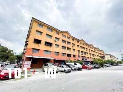 [FULL LOAN 105%] LOWER FLOOR!! Sri Angkasa Apartment Bayu Klang