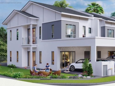[High Cash Back] 2 Storey Terrace Modern & Garden Home at Senawang