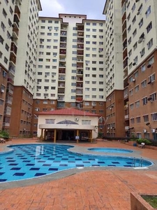 Kajang Damai Mewah b apartment with 2 parking lot -End Jan
