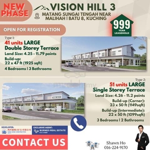 (New project) Vision Hill Phase 3 @ Matang