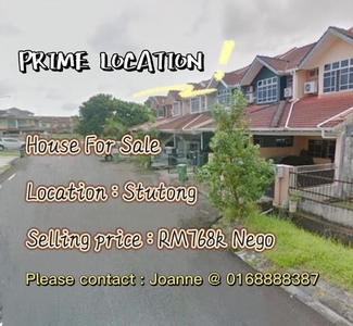 Prime Location, Stutong House For Sale