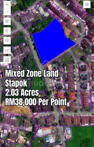 Stapok Mixed Zone Land 2.03 Acres