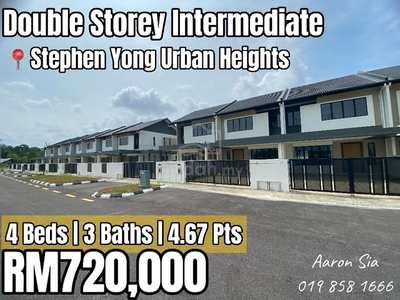 Stephen Yong Gated Guarded 4.67 Pts Double Storey Intermediate