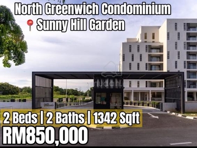 Sunny Hill NEW North Greenwich Condominium 2 Bedrooms 1342 Sqft