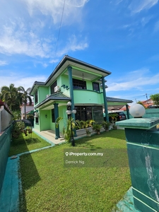Taman Cemara 2 Stry Bungalow End lot Bumi Fully Furnish For Sale