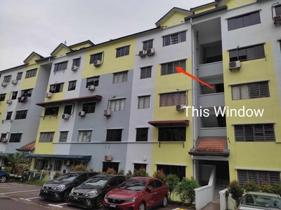 Taman Gaya @ Ulu Tiram Medium Cost Flat FOR SALE 3 bedrooms: