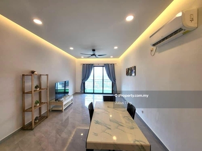 Taman Molek Apartment city view fully furnished Can move in at anytime